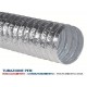 Tubo Flessibile diam.305 in Alluminio Semplice Estensibile 10 mt. per Condizionamento